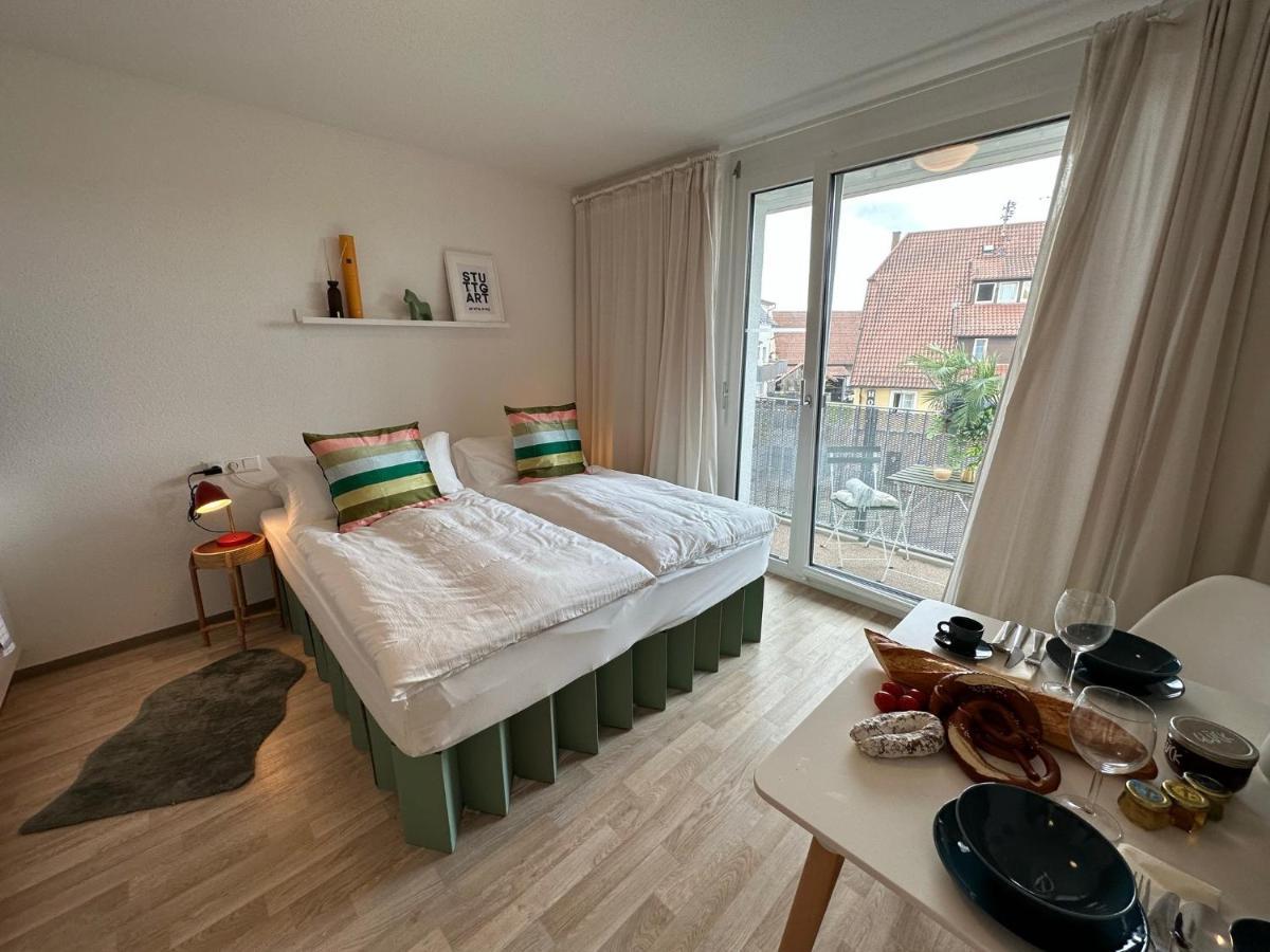 Stilvolles Und Modernes Appartement Mit Sonnigem Balkon In Flughafen- Und Messenaehe 31 Leinfelden-Echterdingen Eksteriør bilde